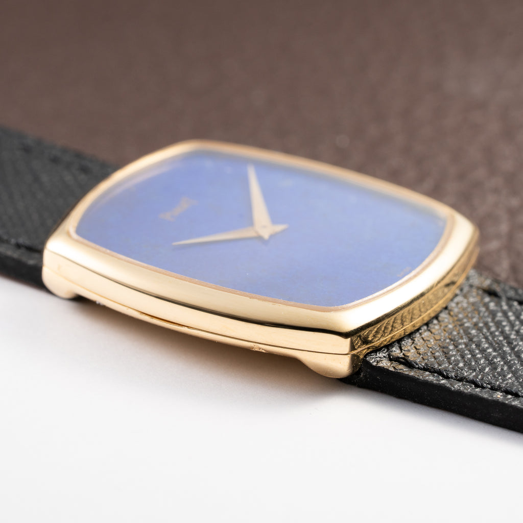 Piaget Emperador Lapis Lazuli 18k Yellow Gold Ref. 9741 From 1980s