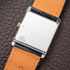 Piaget Tank Lapis Lazuli Stone Dial 18K White Gold Ref 9287 from 1980s