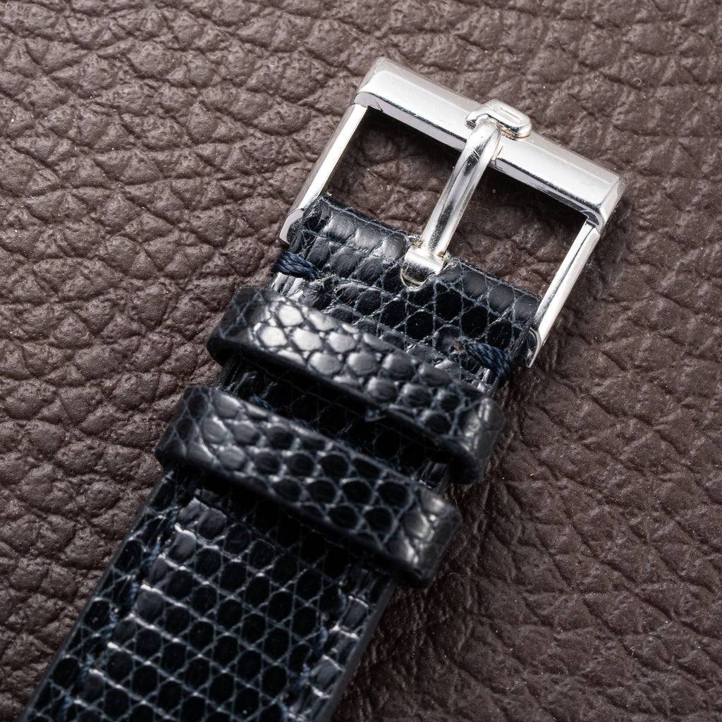 Piaget Tank Lapis Lazuli Stone Dial 18K White Gold Ref 9287 from 1980s