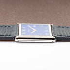 Piaget Tank Lapis Lazuli Stone Dial 18K White Gold Ref 9287 from 1980s
