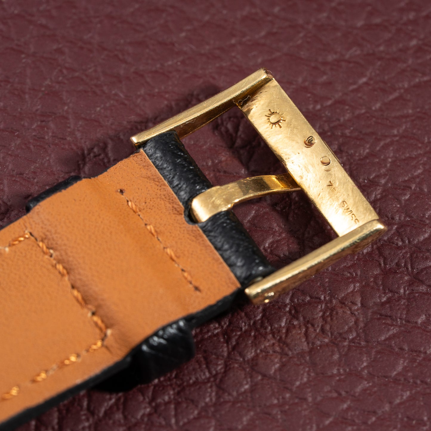 Piaget Tank Lapis Lazuli Ultra Thin 18K Yellow Gold Cal. 9P Ref. 9150 from 1970s