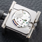 Piaget Protocole Onyx & Mother of Pearl 18k White Gold Ref. 8154 from 1980s