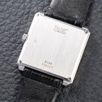 Piaget Protocole Onyx & Mother of Pearl 18k White Gold Ref. 8154 from 1980s