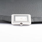 Piaget Protocole Onyx & Mother of Pearl 18k White Gold Ref. 8154 from 1980s