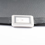 Piaget Protocole Onyx & Mother of Pearl 18k White Gold Ref. 8154 from 1980s