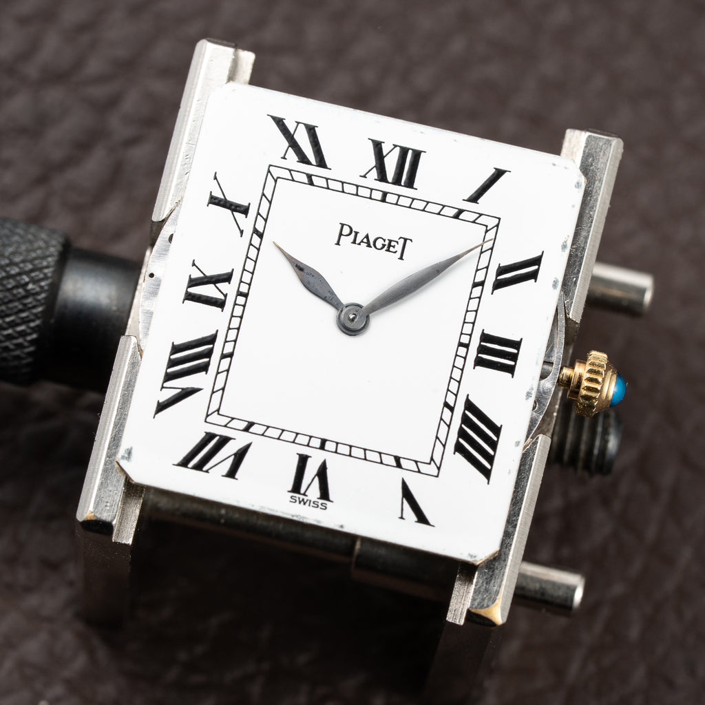 Piaget Tank Ultra-Thin 18K Yellow Gold Cal. 9P with Box Ref. 9287 from 1960s
