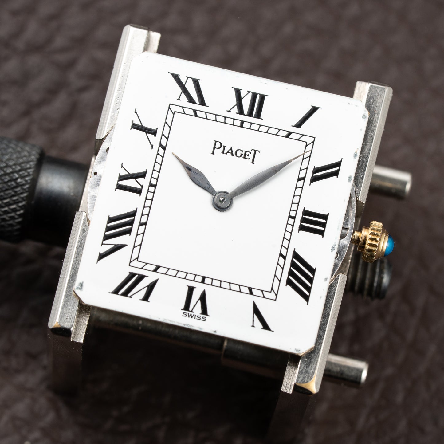 Piaget Tank Ultra-Thin 18K Yellow Gold Cal. 9P with Box Ref. 9287 from 1960s