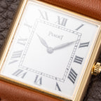 Piaget Tank Ultra-Thin 18K Yellow Gold Cal. 9P with Box Ref. 9287 from 1960s
