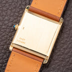 Piaget Tank Ultra-Thin 18K Yellow Gold Cal. 9P with Box Ref. 9287 from 1960s