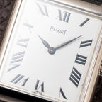 Piaget Tank Ultra Thin 18K White Gold Ref 9150 Calibre 9P from 1970s