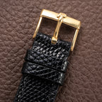 Piaget Tank Lapis Lazuli Ultra Thin 18K Yellow Gold Cal. 9P Ref. 9150 from 1970s