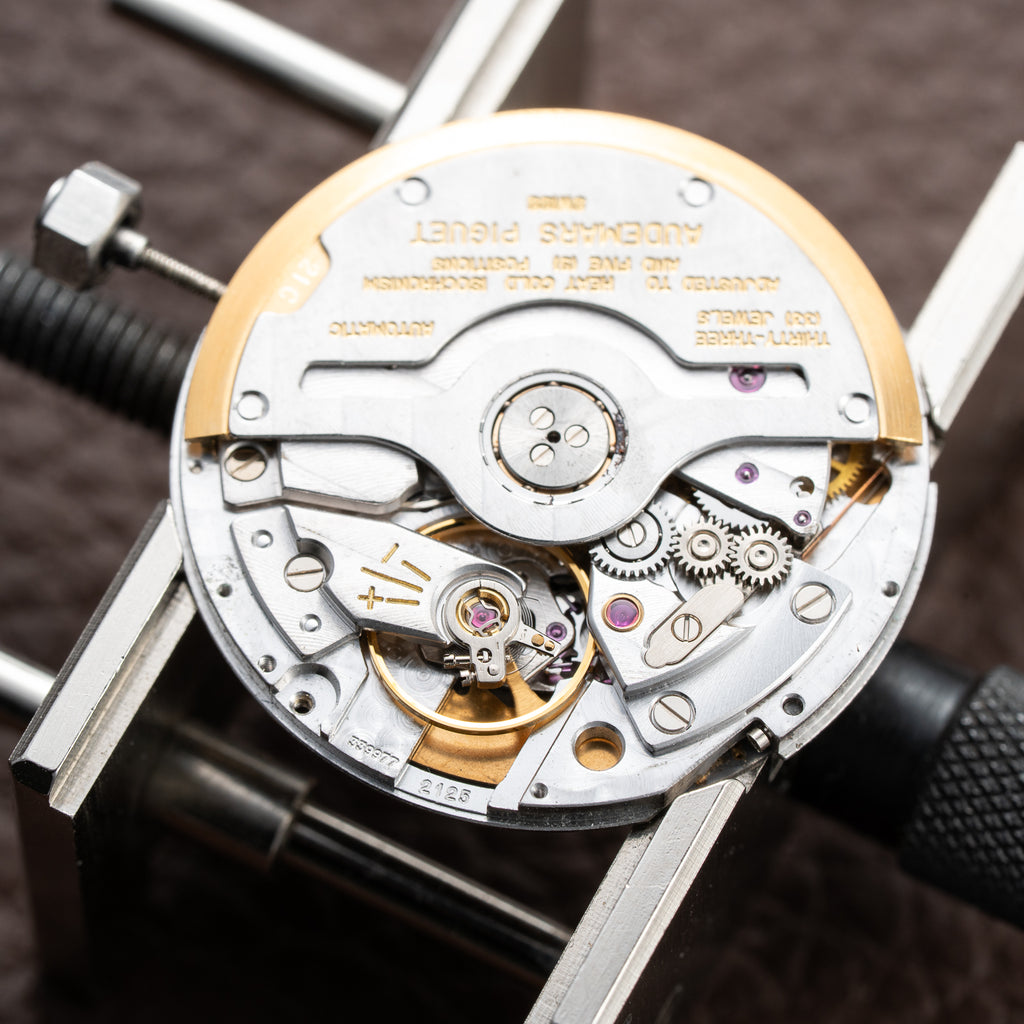 Audemars Piguet Royal Oak Co-Signed Fred Paris Gold Steel Automatic Ref. 4100SA from 1970s