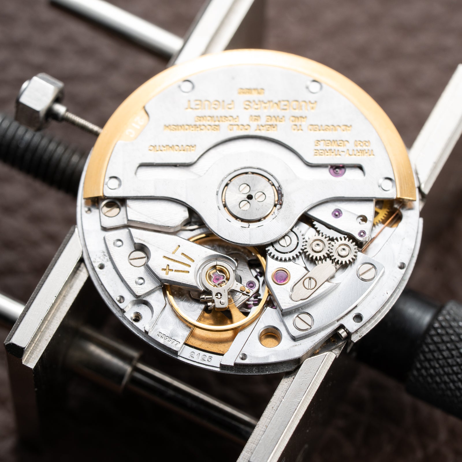 Audemars Piguet Royal Oak Co-Signed Fred Paris Gold Steel Automatic Ref. 4100SA from 1970s