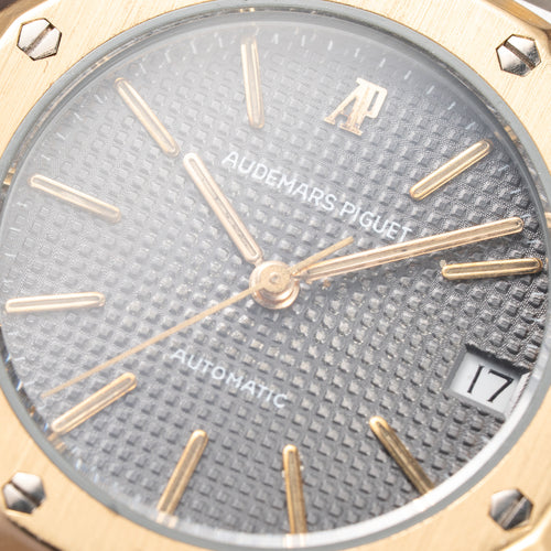 Audemars Piguet Royal Oak Co-Signed Fred Paris Gold Steel Automatic Ref. 4100SA from 1970s