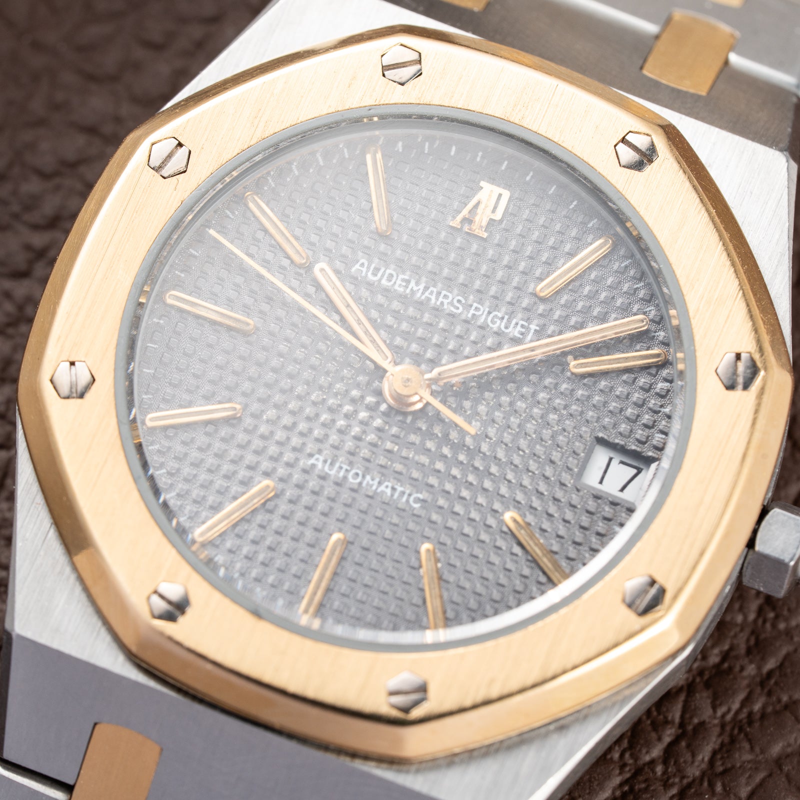 Audemars Piguet Royal Oak Co-Signed Fred Paris Gold Steel Automatic Ref. 4100SA from 1970s