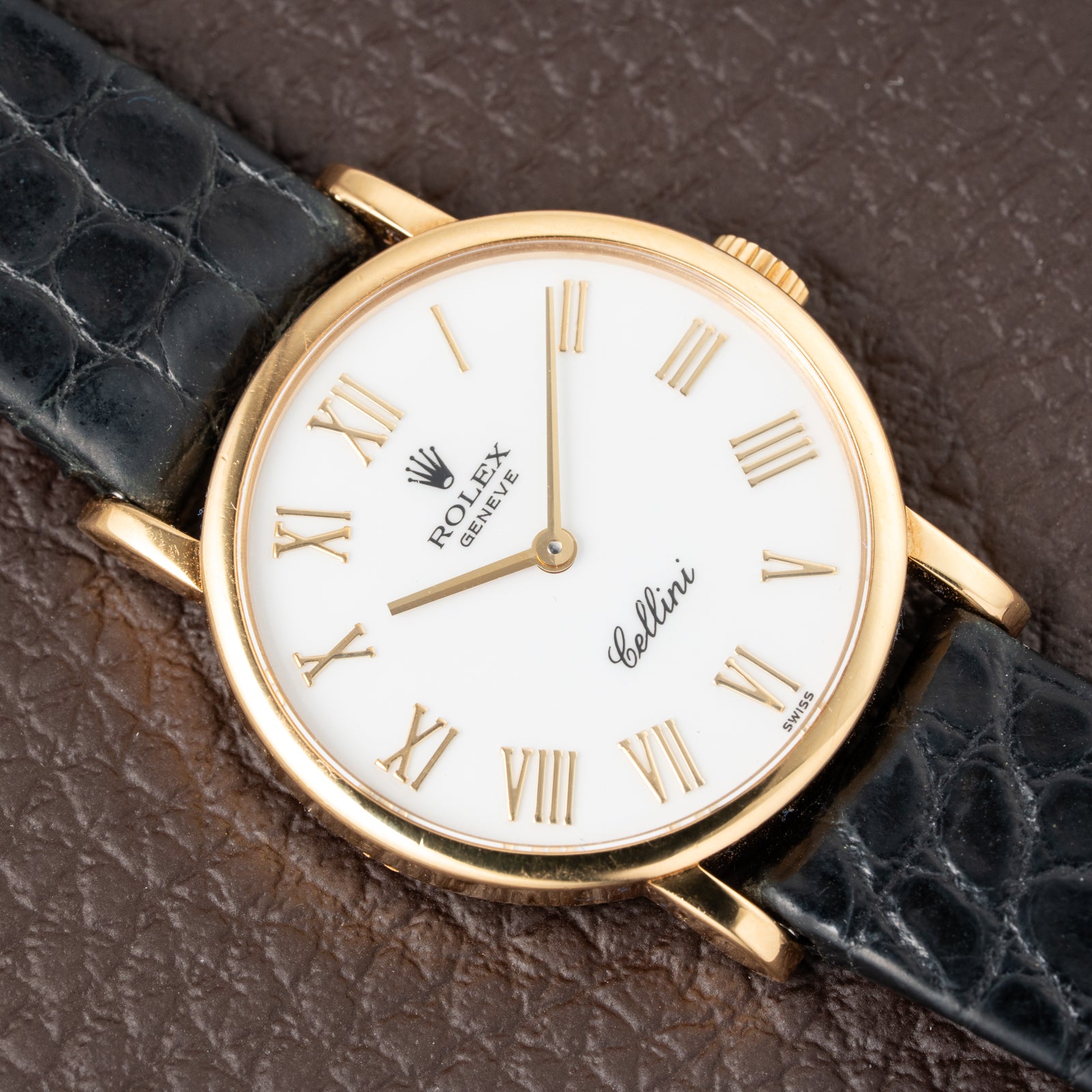 Rolex Cellini 18k Yellow Gold Dress Watch Reference 5109 from 1995
