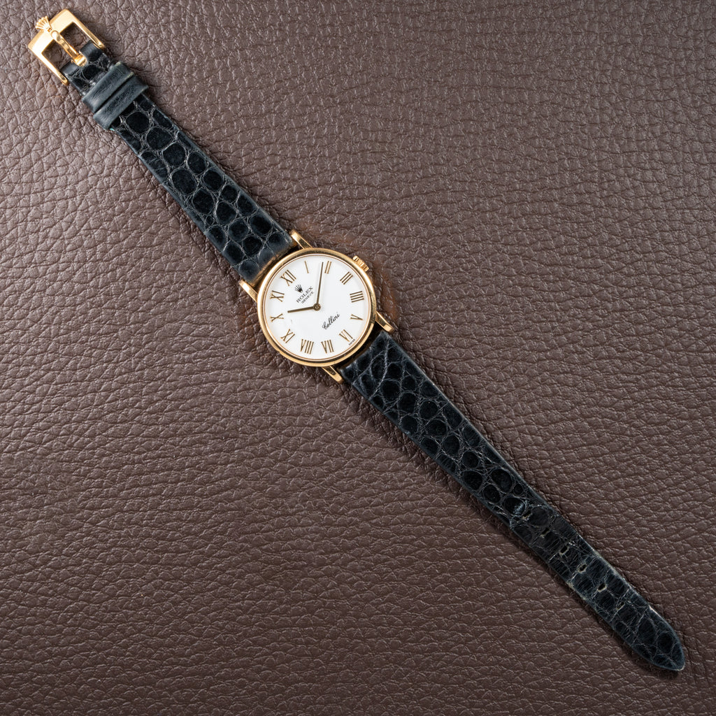 Rolex Cellini 18k Yellow Gold Dress Watch Reference 5109 from 1995