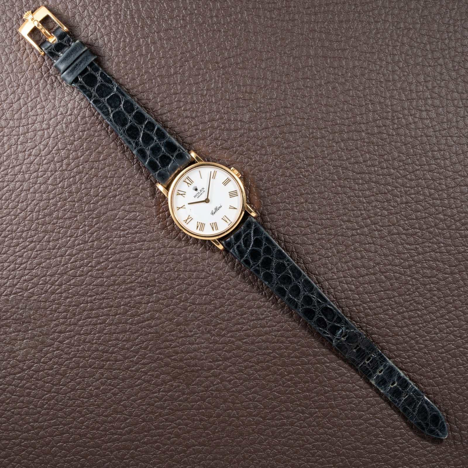 Rolex Cellini 18k Yellow Gold Dress Watch Reference 5109 from 1995