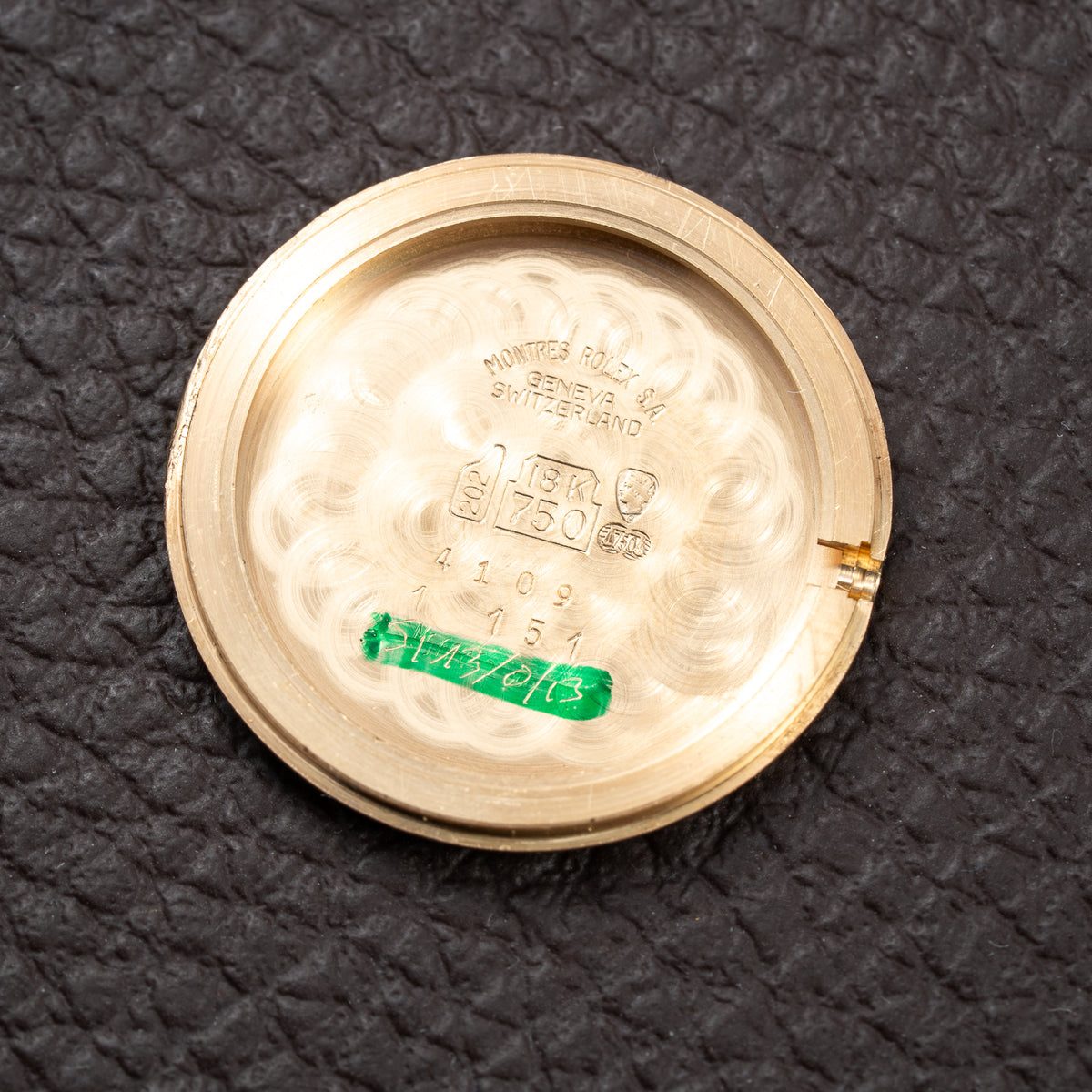 Rolex Cellini Lady Champagne Roman Dial 18K Yellow Gold Ref. 4109 From 1989