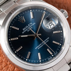 Rolex Date 34 Blue 15200