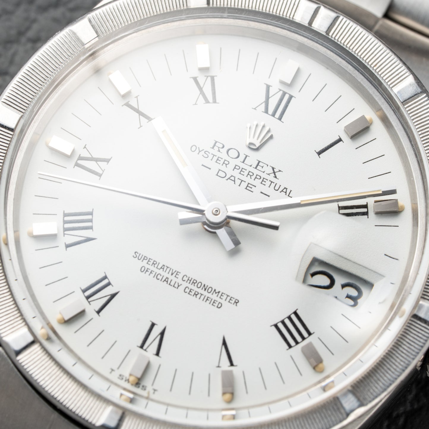 Rolex Date 34 Oyster Perpetual Roman Dial Ref 15010 from 1984