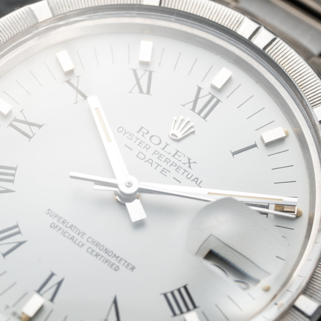 Rolex Date 34 Oyster Perpetual Roman Dial Ref 15010 from 1984