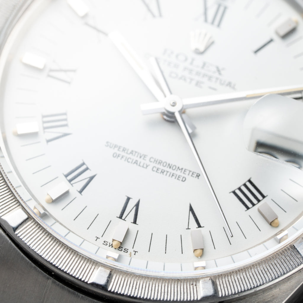 Rolex Date 34 Oyster Perpetual Roman Dial Ref 15010 from 1984