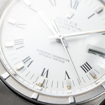 Rolex Date 34 Oyster Perpetual Roman Dial Ref 15010 from 1984