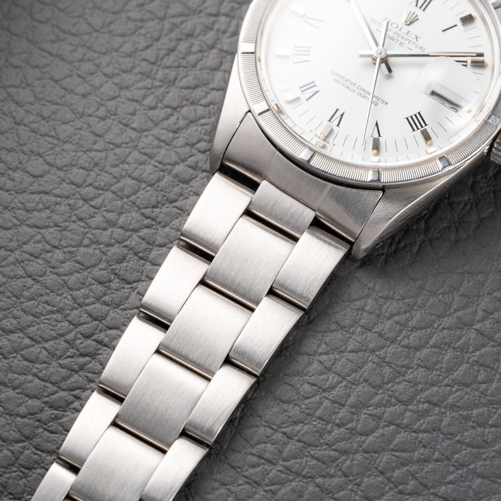 Rolex Date 34 Oyster Perpetual Roman Dial Ref 15010 from 1984