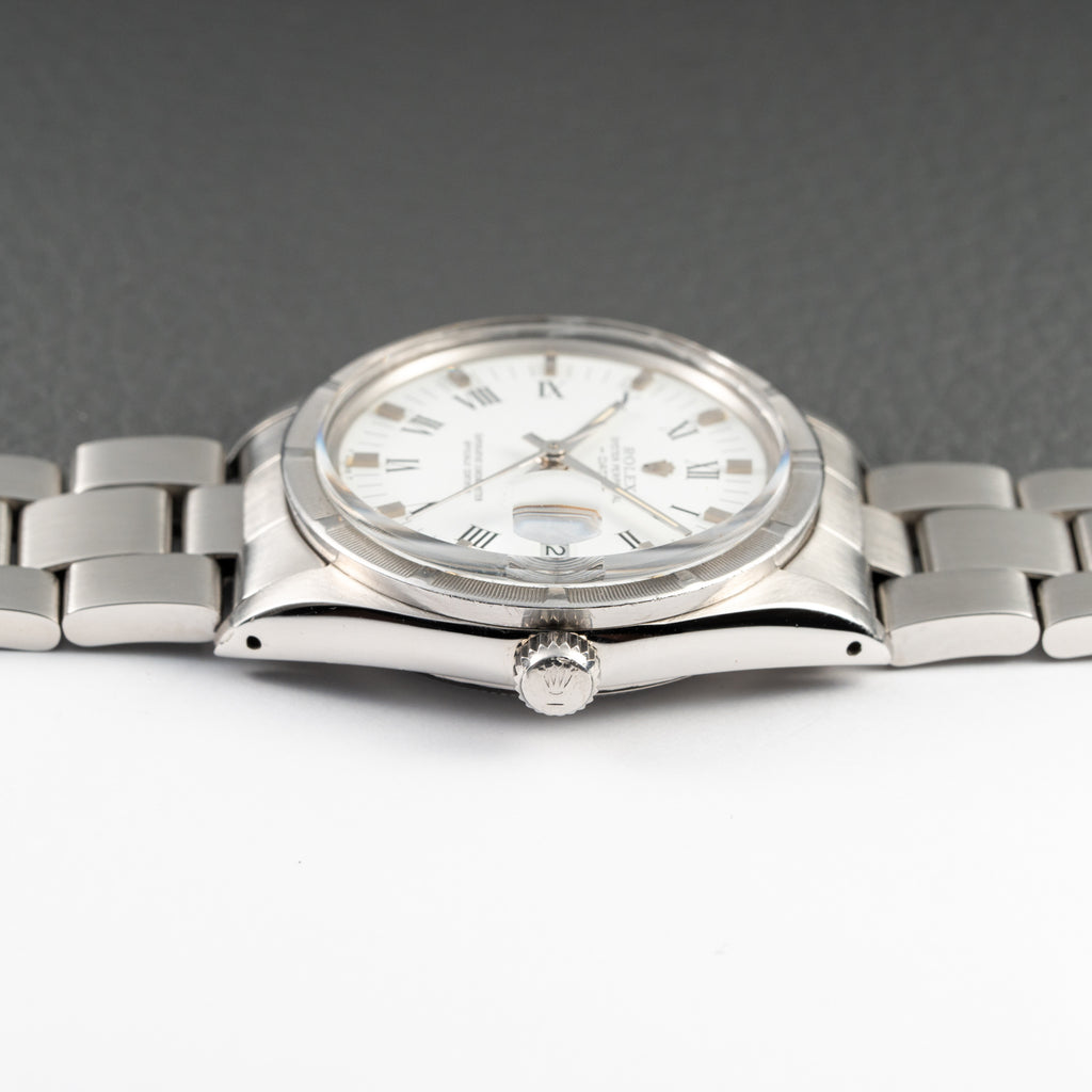 Rolex Date 34 Oyster Perpetual Roman Dial Ref 15010 from 1984