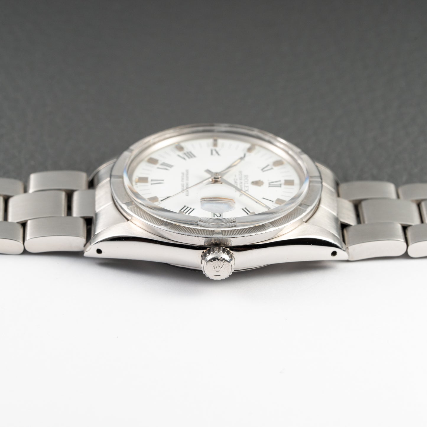 Rolex Date 34 Oyster Perpetual Roman Dial Ref 15010 from 1984