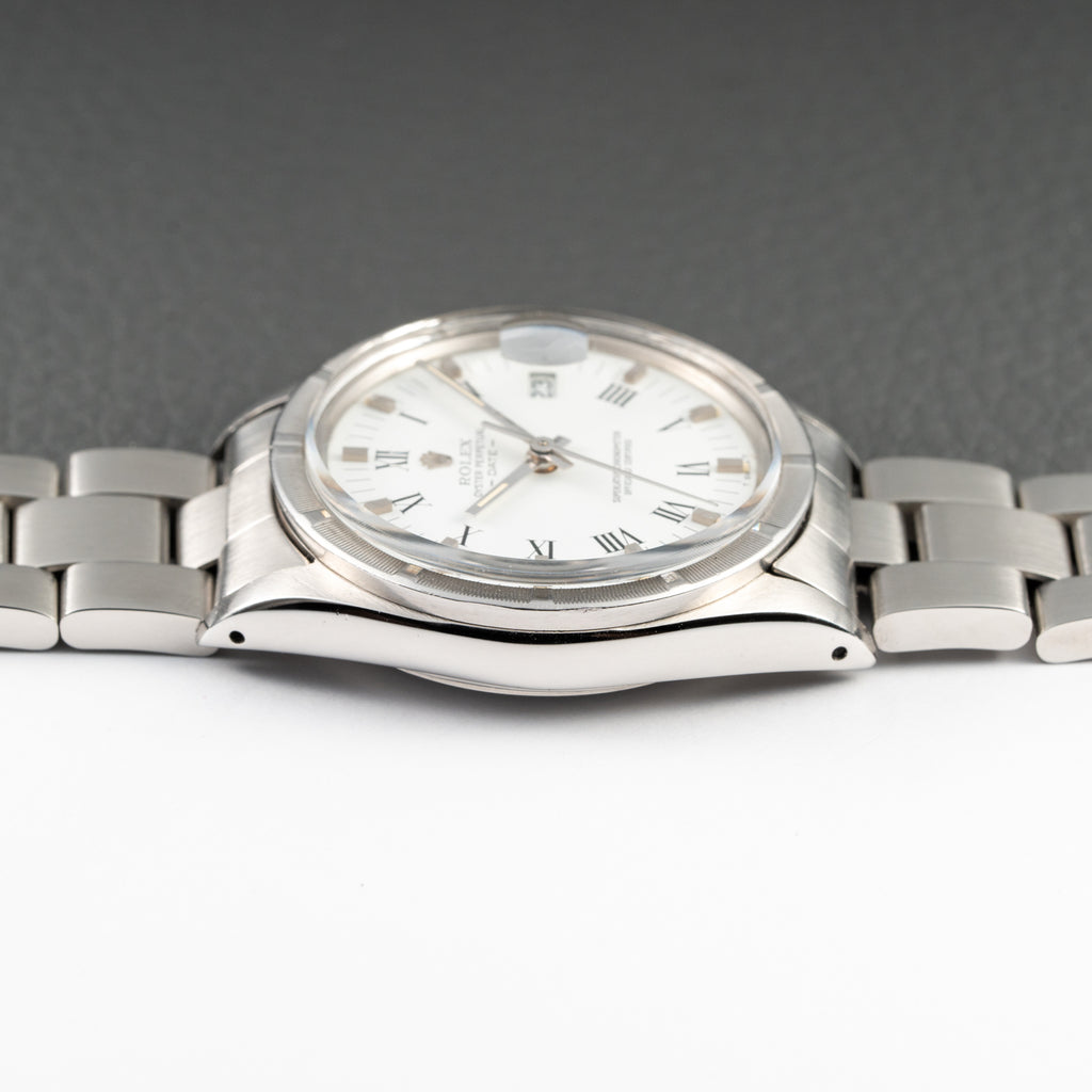 Rolex Date 34 Oyster Perpetual Roman Dial Ref 15010 from 1984
