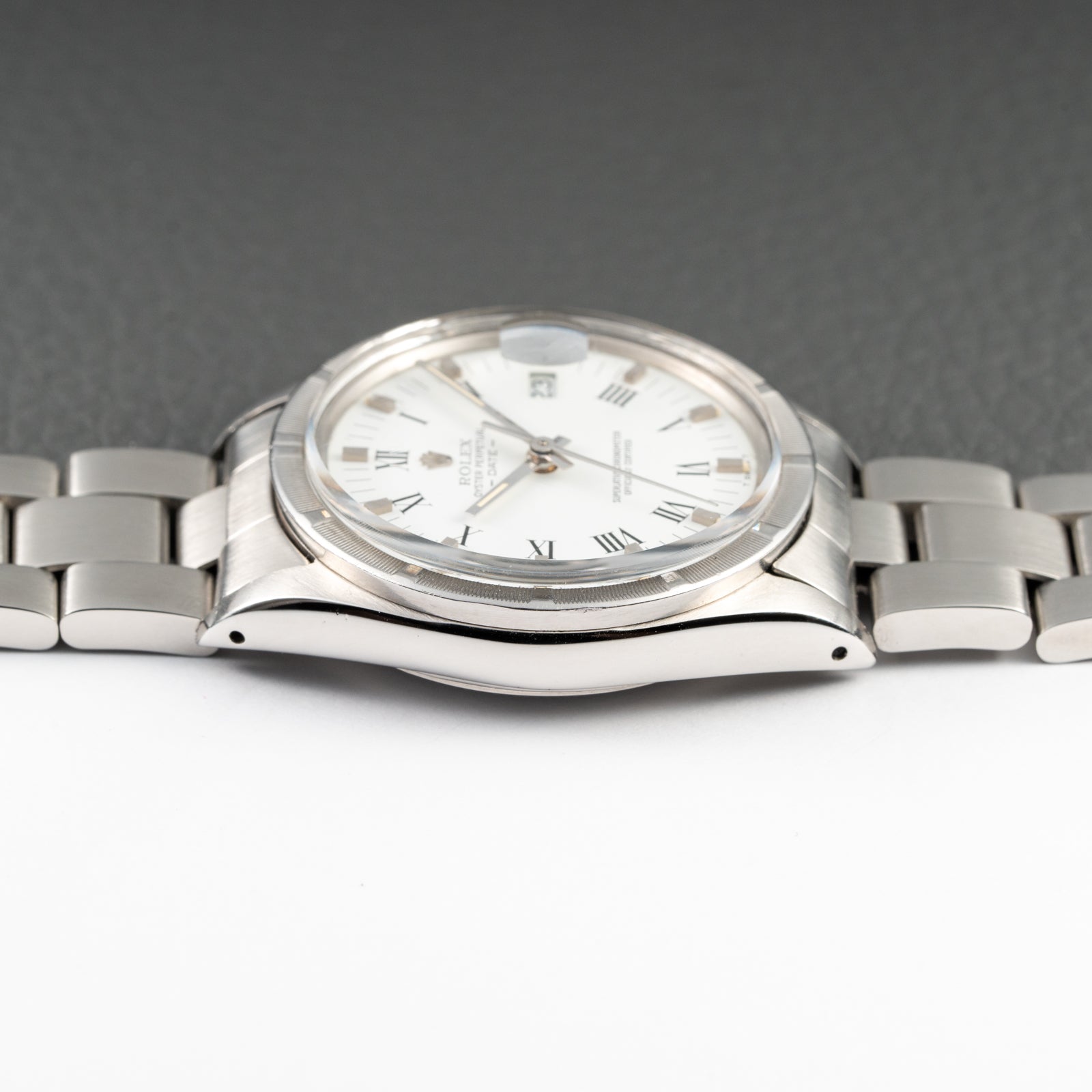 Rolex Date 34 Oyster Perpetual Roman Dial Ref 15010 from 1984