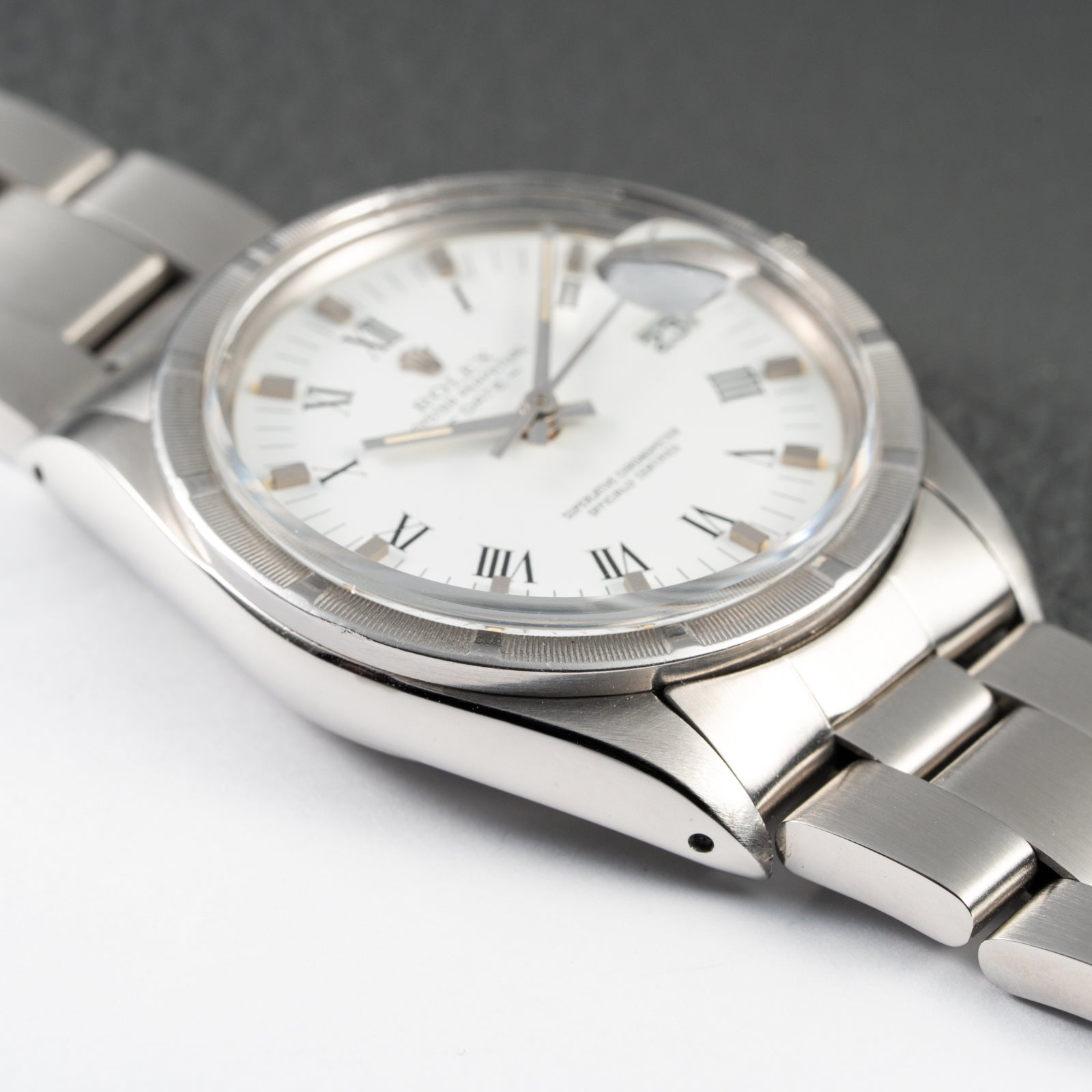 Rolex Date 34 Oyster Perpetual Roman Dial Ref 15010 from 1984