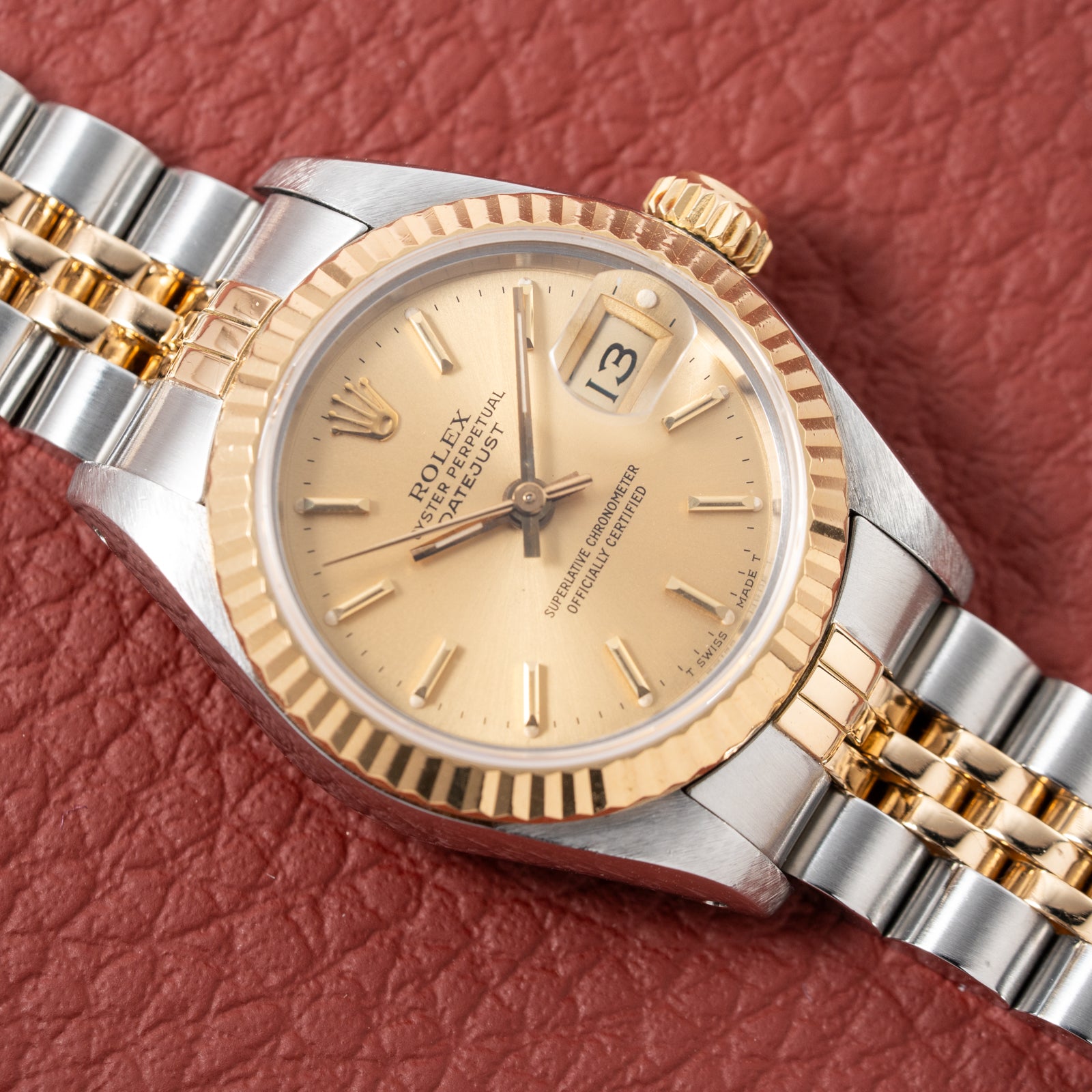 Rolex Datejust 26 Lady Gold Steel Jubilee Ref. 69173 from 1986