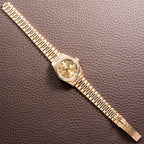 Rolex Datejust 26 Lady Factory Diamond Dial 18K Yellow Gold Ref. 69178 Circa 1994