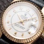 Rolex Datejust Lady Boiler Gauge Dial 18K Yellow Gold Ref. 69178 From 1984