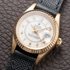 Rolex Datejust Lady Boiler Gauge Dial 18K Yellow Gold Ref. 69178 From 1984