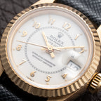Rolex Datejust Lady Boiler Gauge Dial 18K Yellow Gold Ref. 69178 From 1984