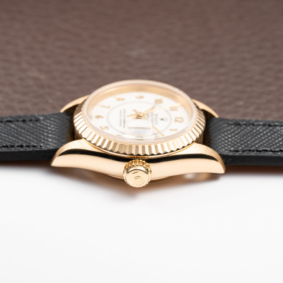 Rolex Datejust Lady Boiler Gauge Dial 18K Yellow Gold Ref. 69178 From 1984