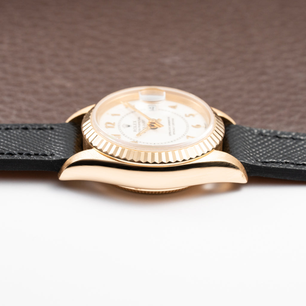 Rolex Datejust Lady Boiler Gauge Dial 18K Yellow Gold Ref. 69178 From 1984