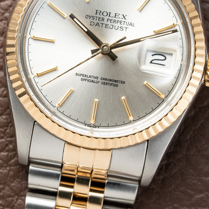 Rolex Datejust 36 Bicolor Jubilee from 1987 Ref. 16013