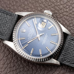 Rolex Datejust 36 Blue Tritium Dial Oyster Perpetual Ref. 1601 Circa 1968