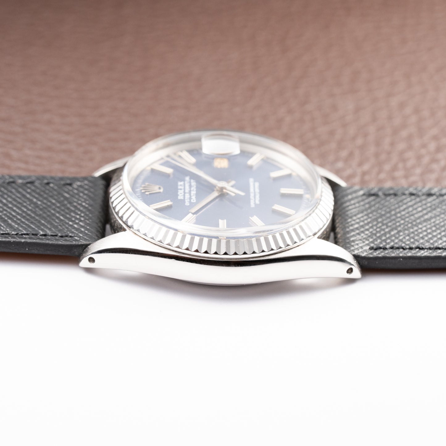 Rolex Datejust 36 Blue Tritium Dial Oyster Perpetual Ref. 1601 Circa 1968