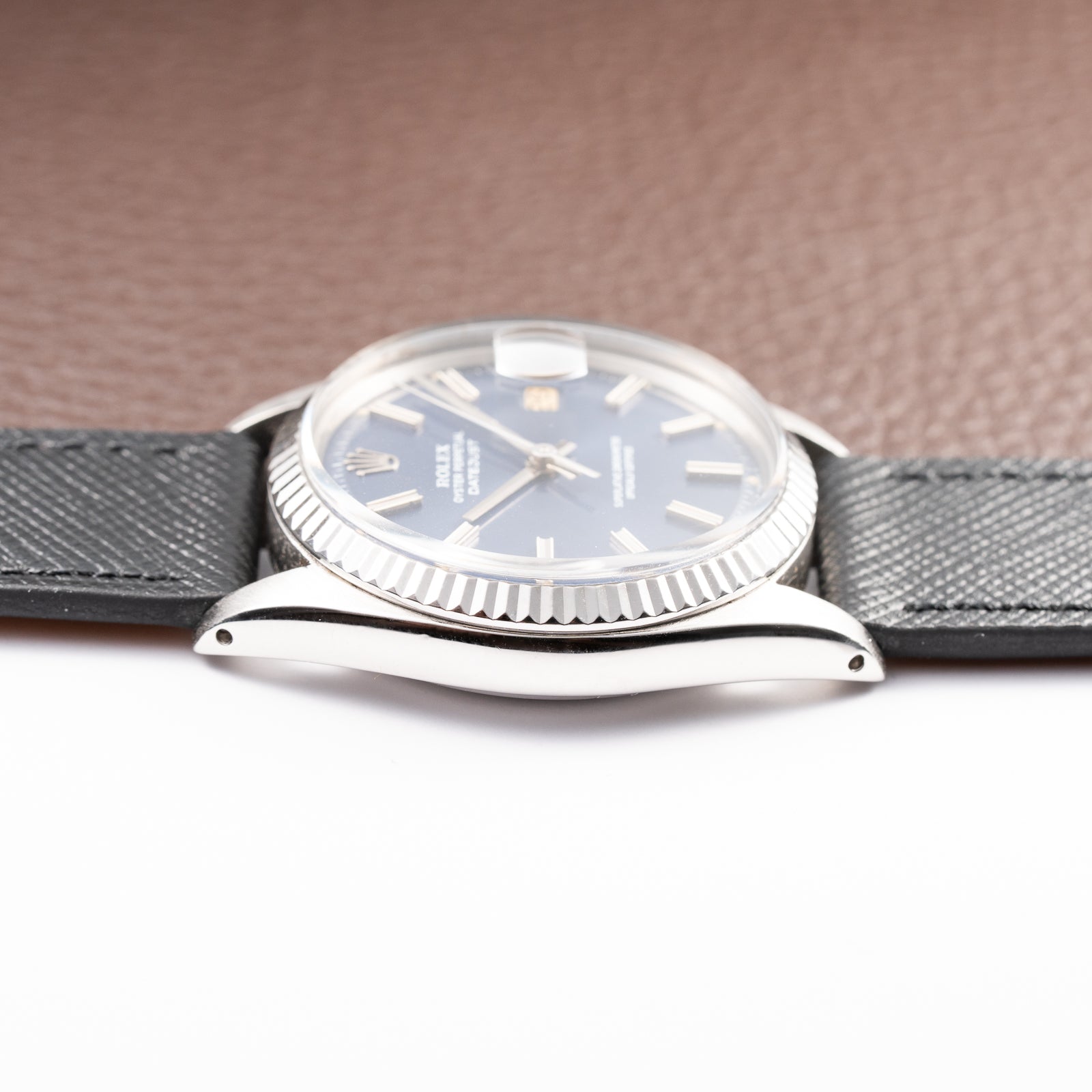 Rolex Datejust 36 Blue Tritium Dial Oyster Perpetual Ref. 1601 Circa 1968