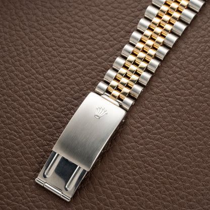 Rolex Datejust 36 Jubilee Diamond Dial Gold Steel from 1991 Ref. 16233