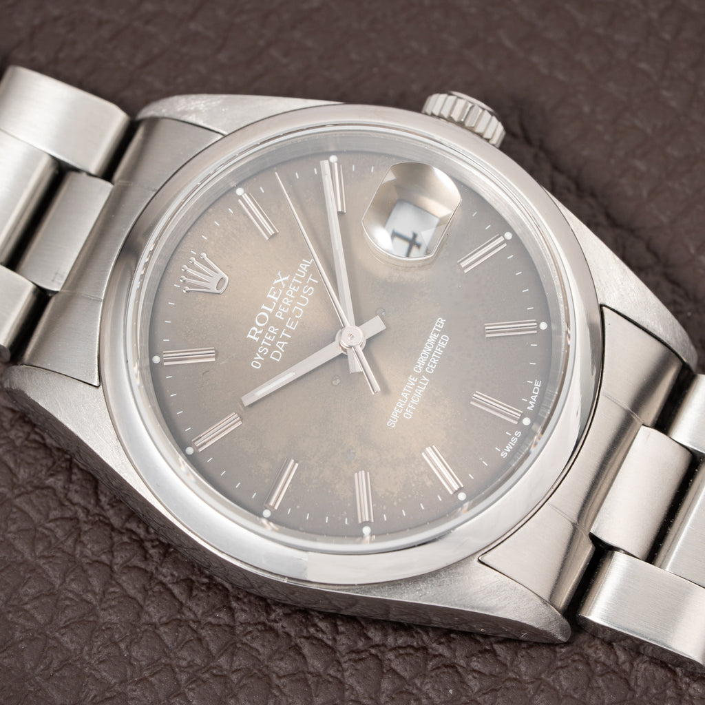 Rolex Datejust 36 Patina Grey Dial Ref 16200