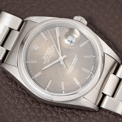 Rolex Datejust 36 Patina Grey Dial Ref 16200