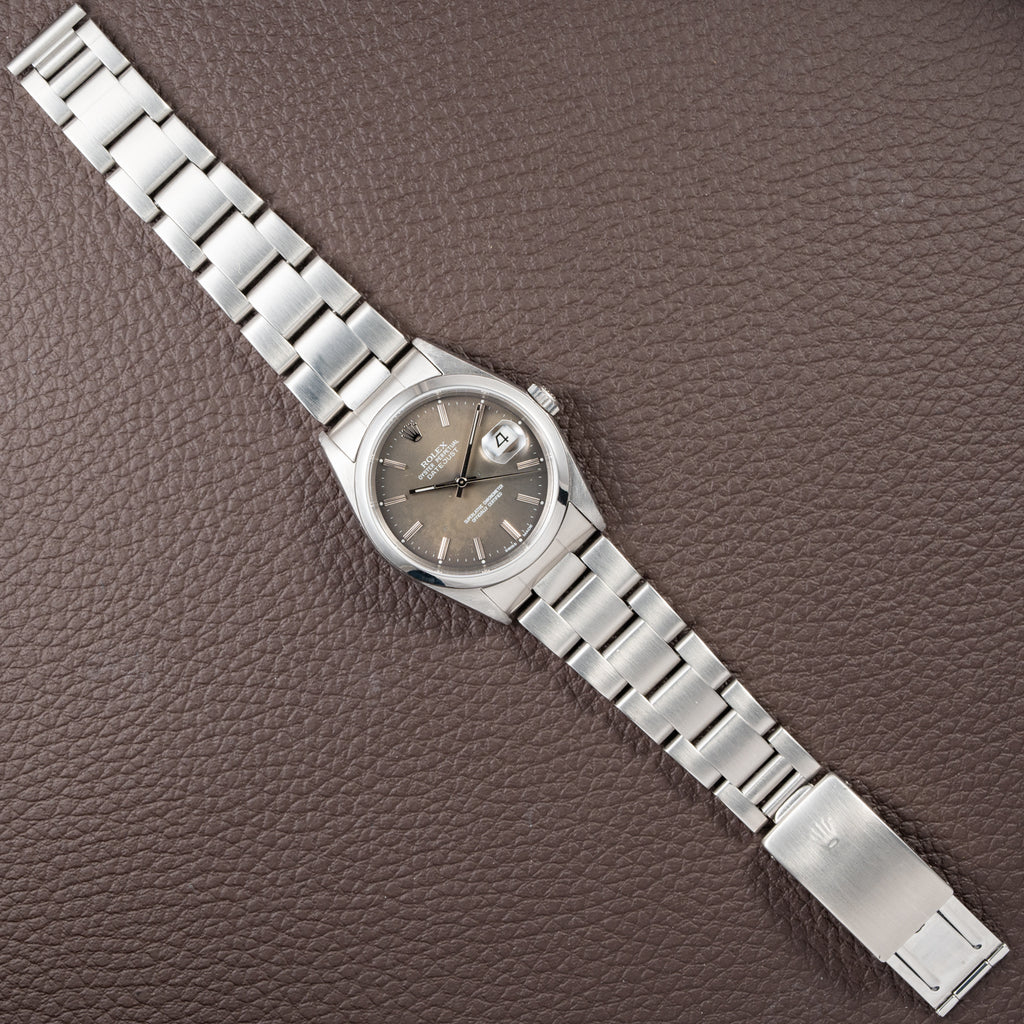 Rolex Datejust 36 Patina Grey Dial Ref 16200