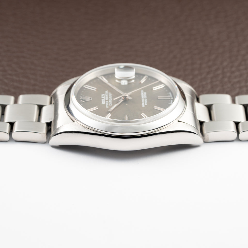 Rolex Datejust 36 Patina Grey Dial Ref 16200